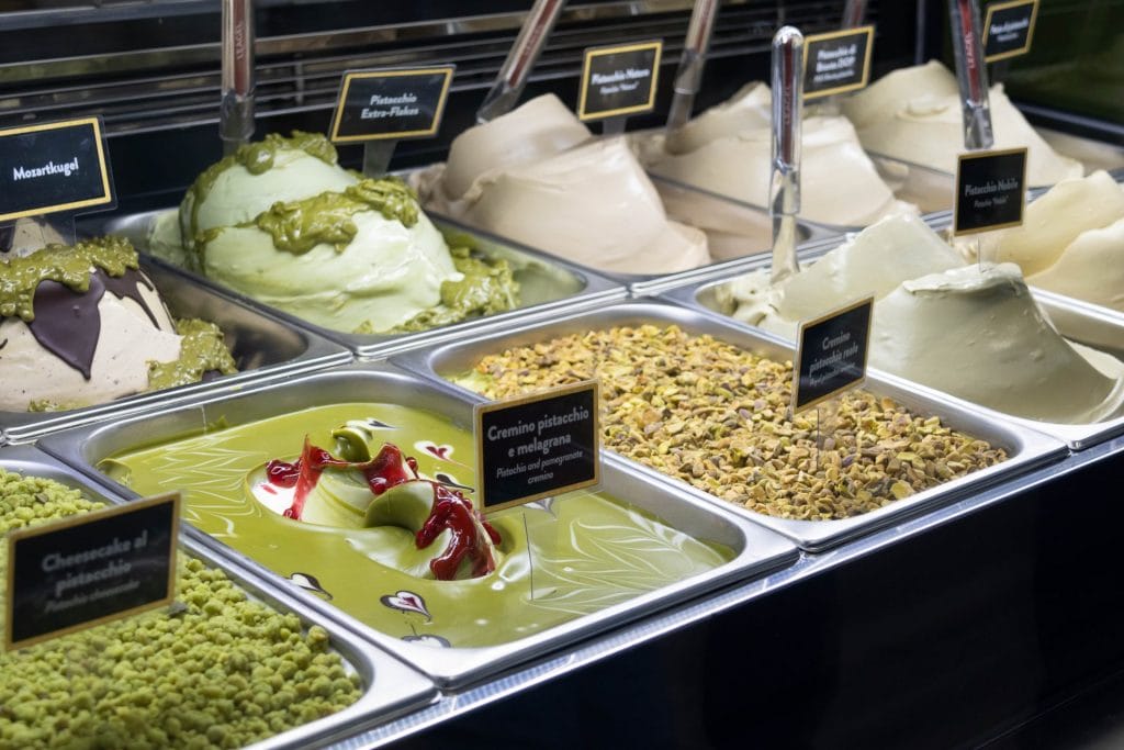 Pistachio gelato