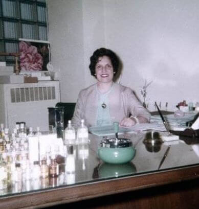 Josephine Catapano, a pioneering American perfumer known for her significant contributions to the fragrance industry.