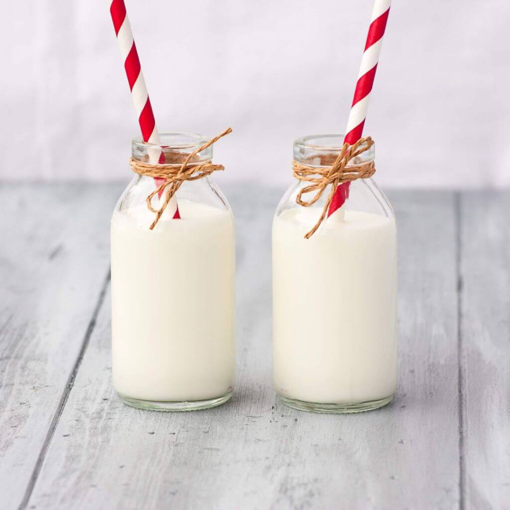 Soy protein milk products