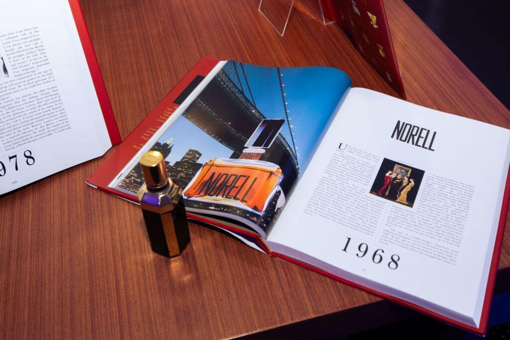 Notable fragrance, "Norell".