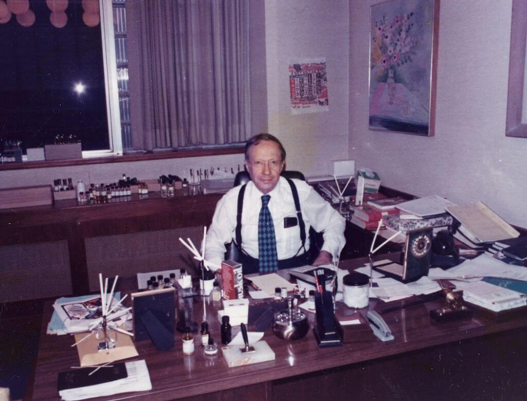 Ernest Shiftan, a chemist and perfumer who worked at IFF.